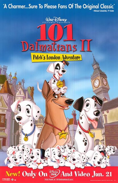 101 დალმატინელი 2: პეტჩის ლონდონური თავგადასავალი / 101 dalmatineli 2: petchis londonuri tavgadasavali / 101 Dalmatians II: Patch's London Adventure